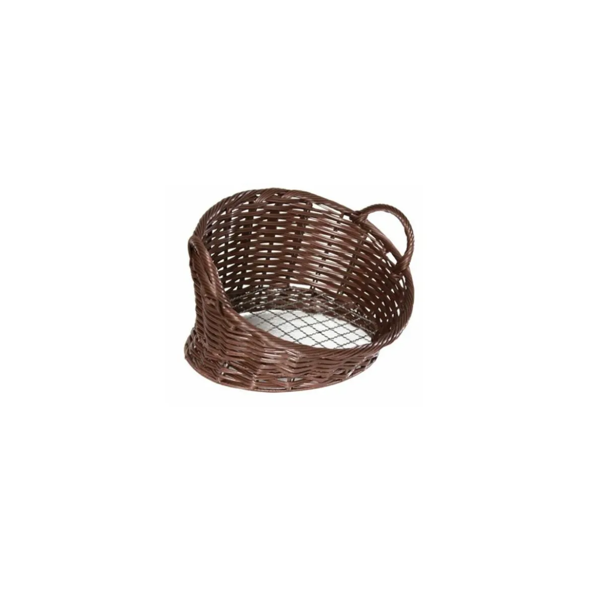 Corbeille van chocolat avec fond grille inox ø 31 x 22 cm