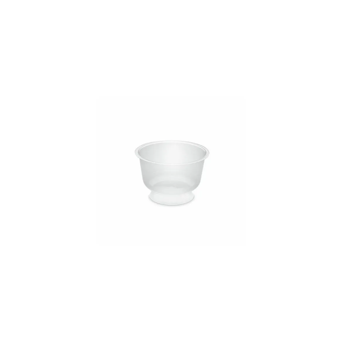 Coupe dessert à pied 200 ml translucide - par 25