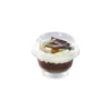 Coupe à dessert PP et couvercle APET 20 cl - par 20