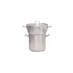 Couscoussier bombée couvert inox 44 L 52 cm ø 40 cm