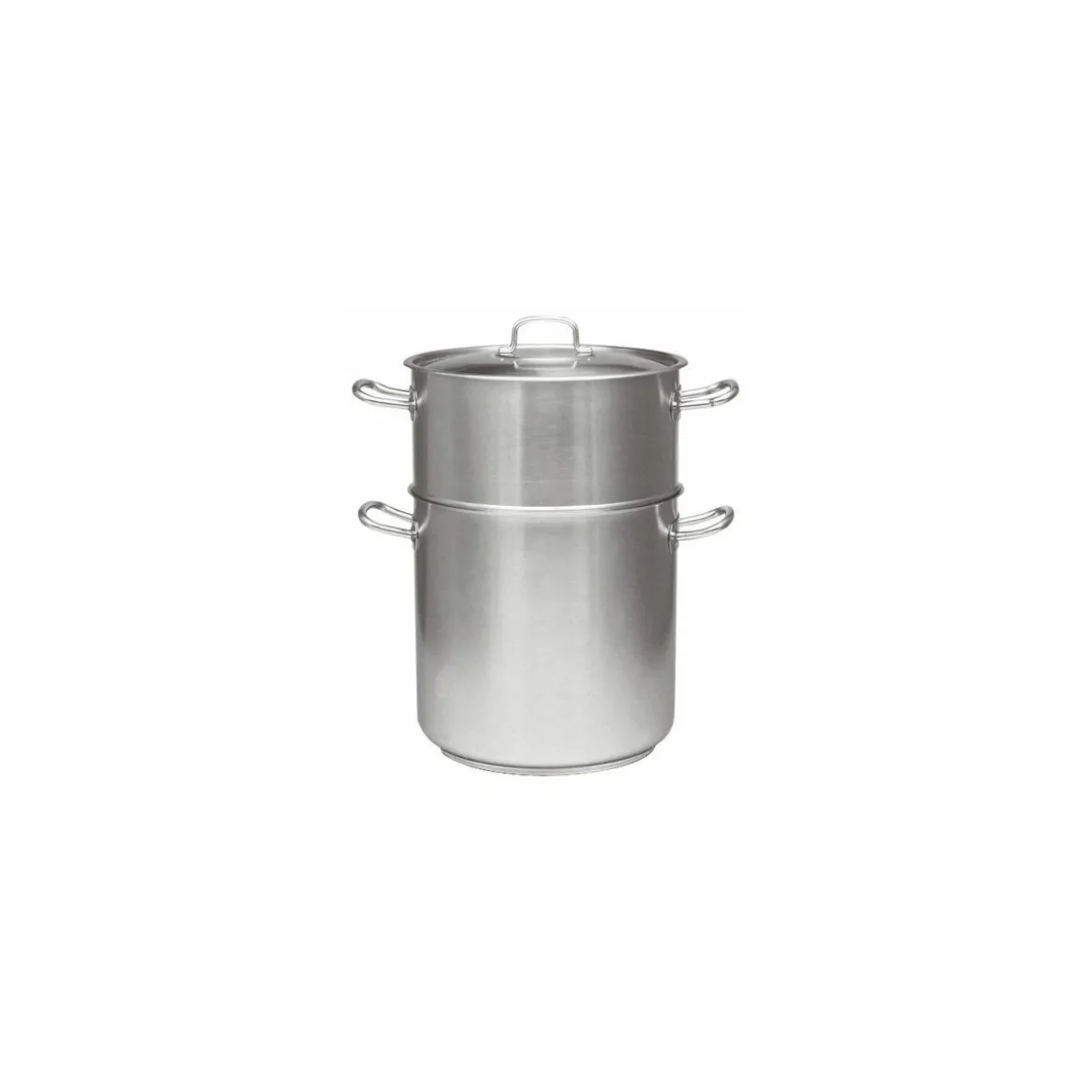 Couscoussier droit couvert inox 26,5 L 45,5 cm ø 28 cm