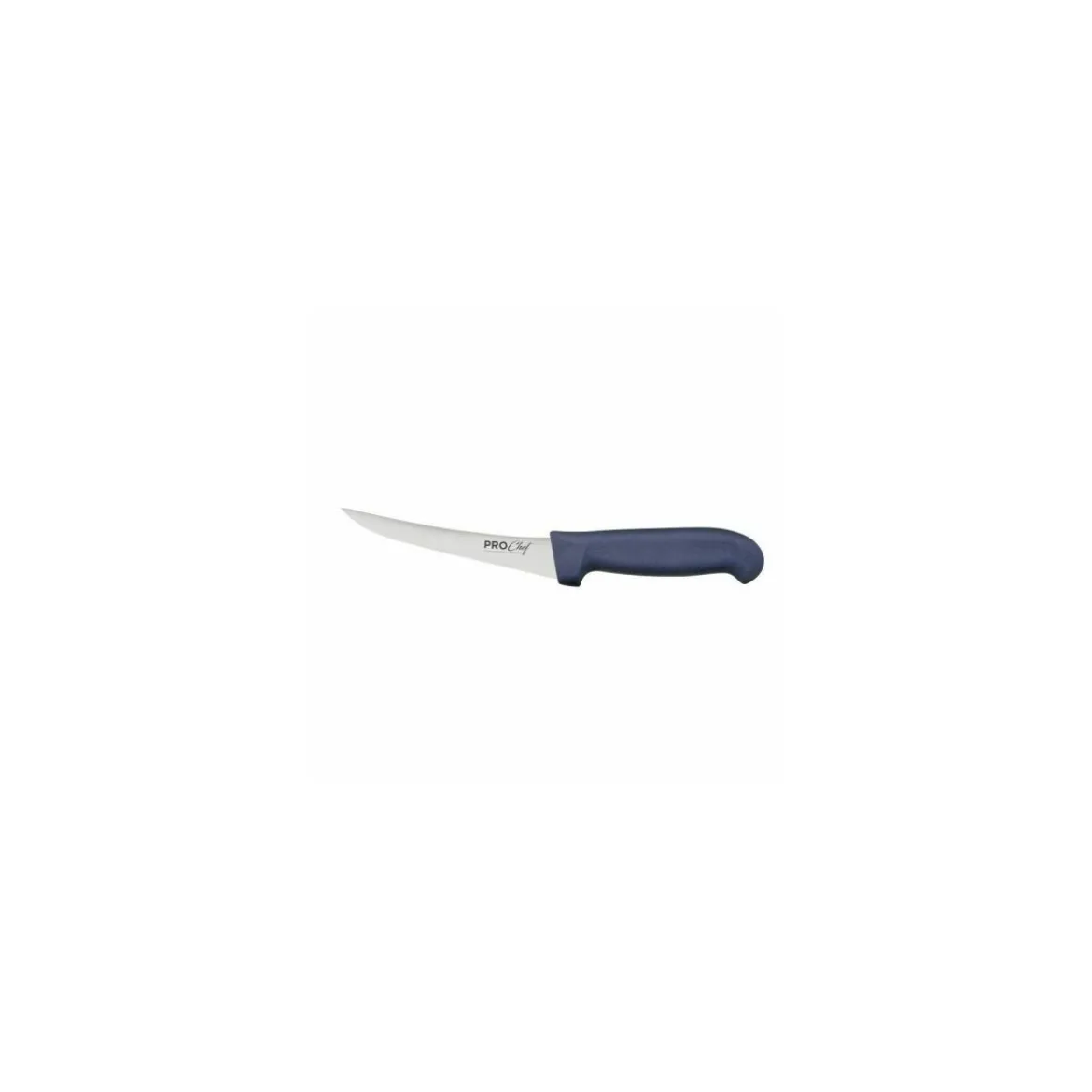 Couteau à désosser courbe PROChef bleu 13 cm