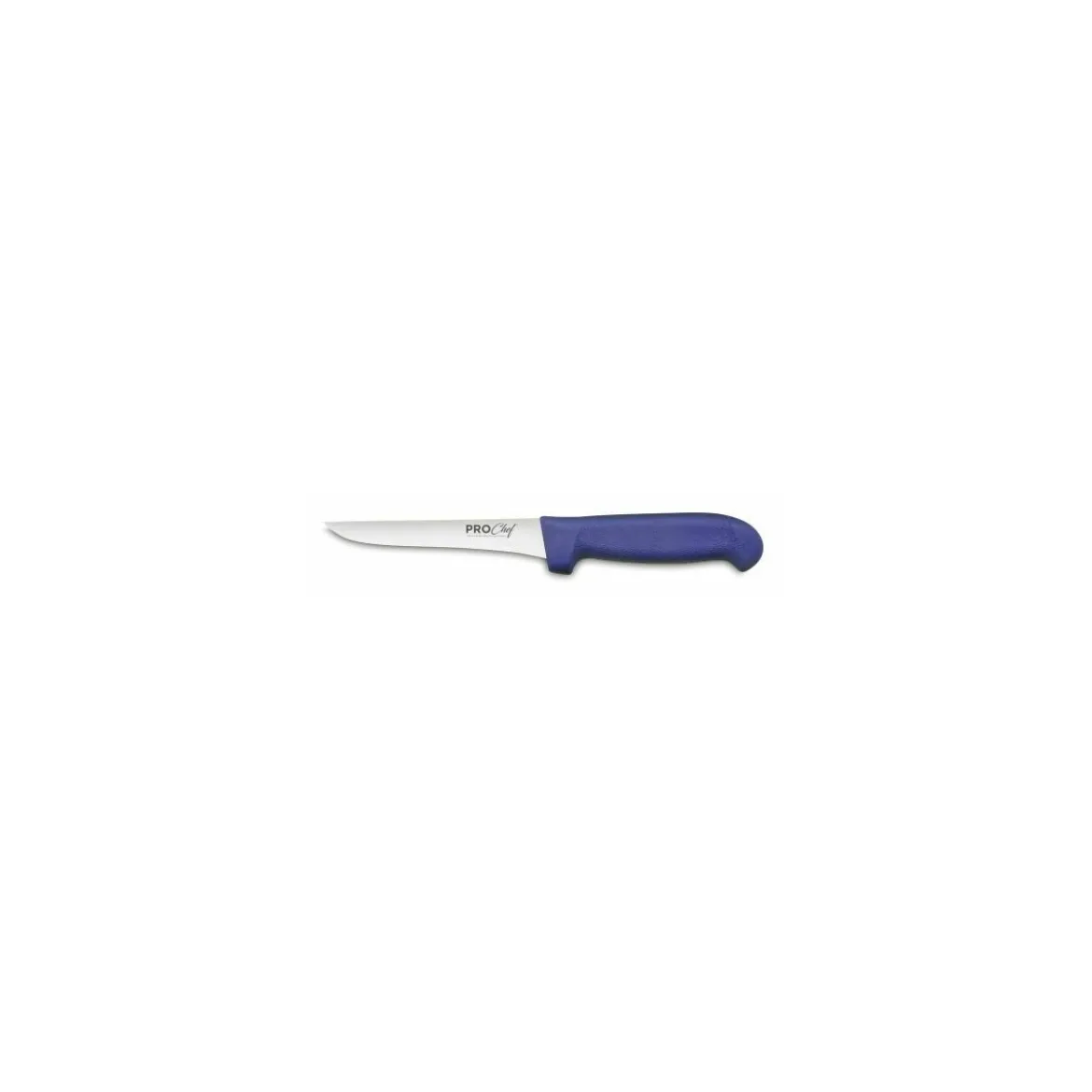 Couteau à désosser dos droit PROChef bleu 17 cm