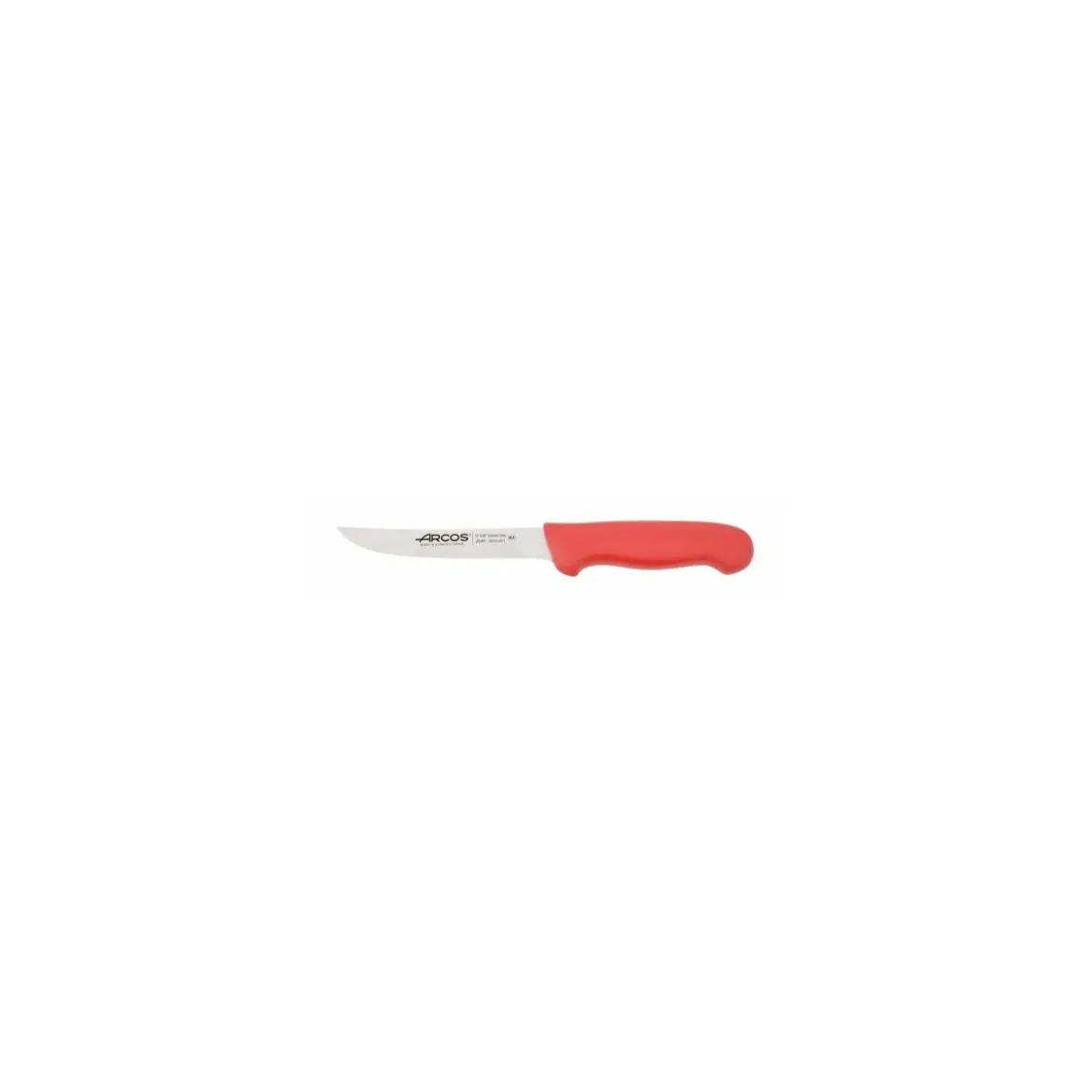 Couteau désosseur lame large 2900 rouge Arcos 16 cm