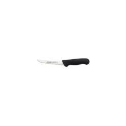 Couteau désosseur semi rigide courbé Gamme 2900 noir Arcos 14 cm