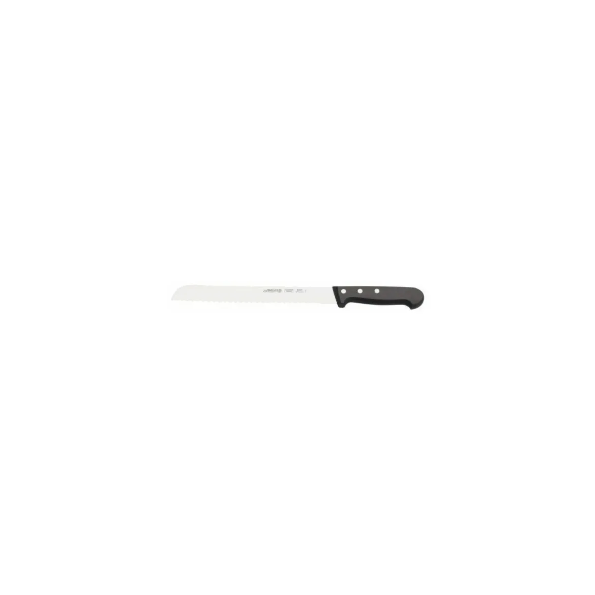 Couteau à pain Arcos noir 25 cm