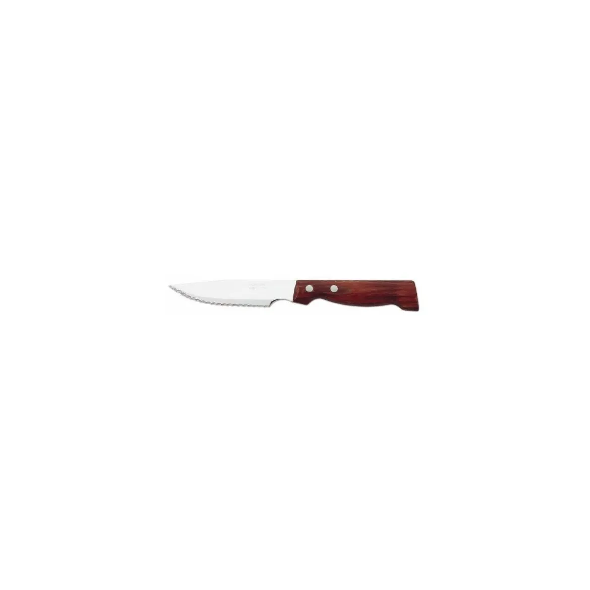 Couteau à steak lame crantée manche bois Arcos 12 cm