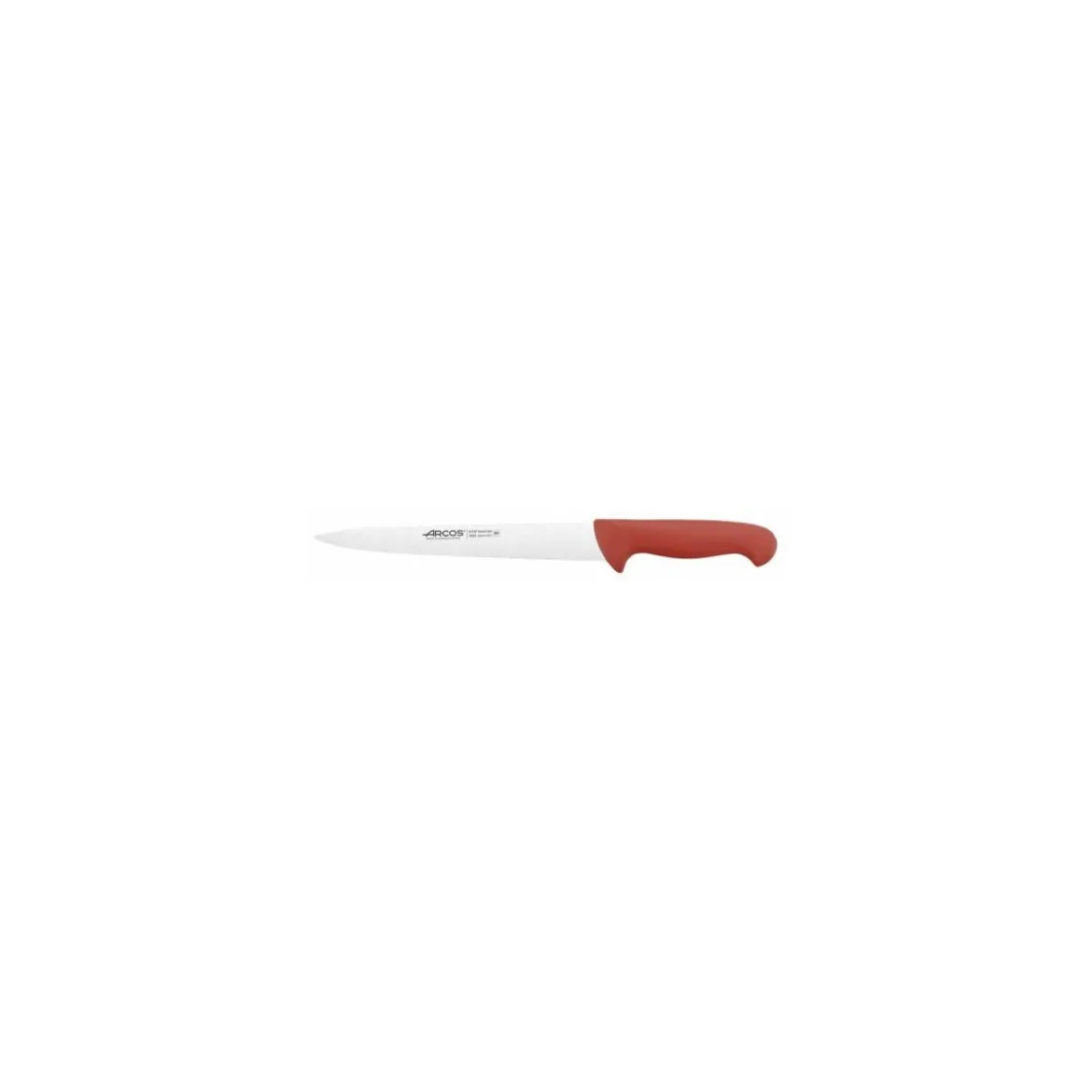 Couteau tranchelard gamme 2900 rouge Arcos 25 cm