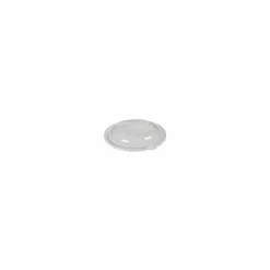 Couvercle dôme plastique transparent pour saladier rond jetable 14 cm - par 50