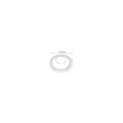 Couvercle dôme plastique transparent pour saladier rond jetable 14 cm - par 50