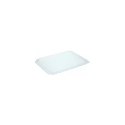 Couvercle jetable PET pour bac kata crock 18 x 26,5 x 1 cm - par 200