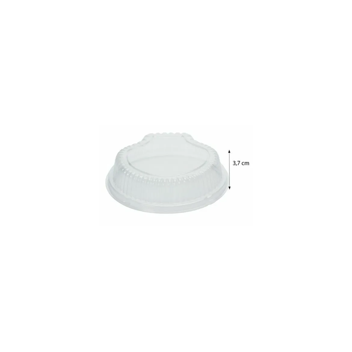 Couvercle PET pour coquille St Jacques - par 100