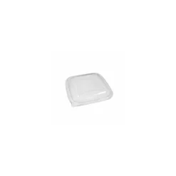 Couvercle plastique transparent pour boîte à salade plastique transparente Crudipack 500 ml - par 720