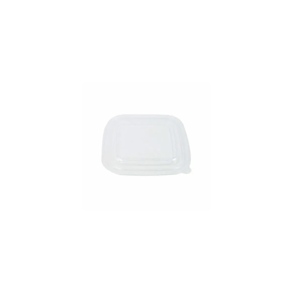 Couvercle pour saladier carré biodégradable 750 ml - par 50