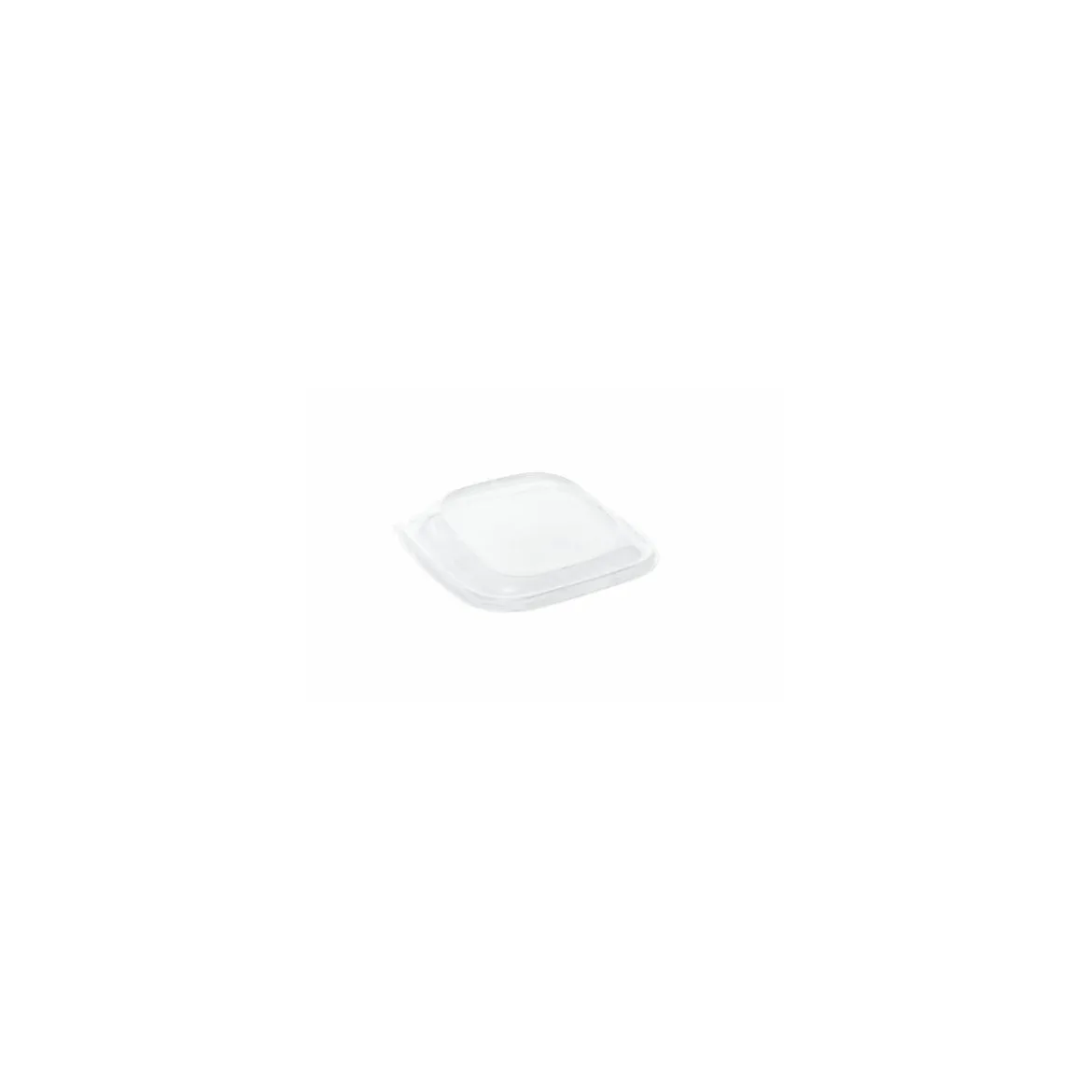 Couvercle pour saladier pulpe carré 75 cl 19x 19 x 7,2 cm - par 300