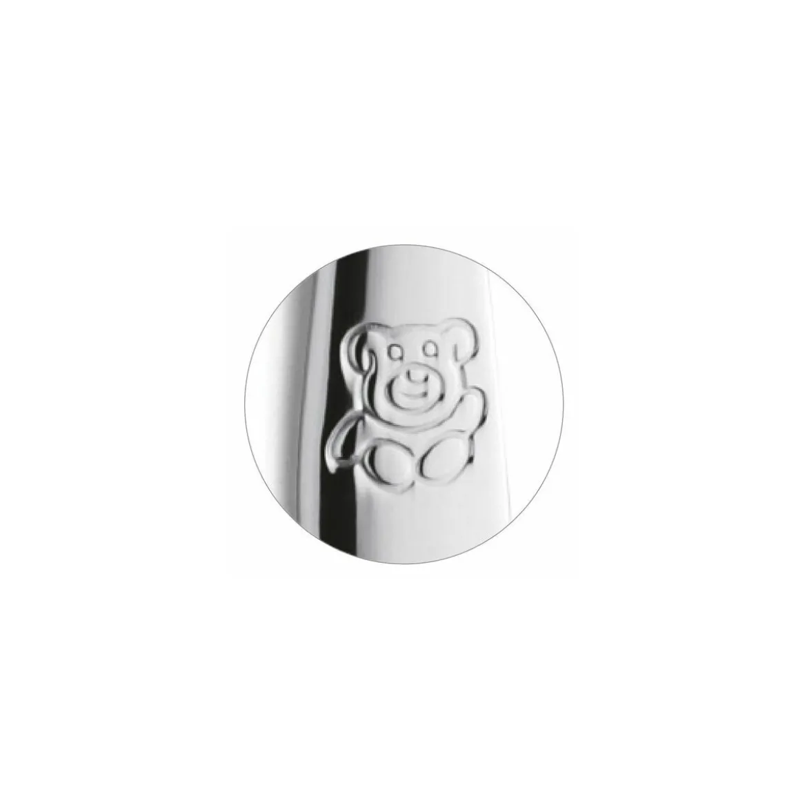Cuillère à dessert enfant inox ourson - par 12