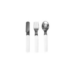 Cuillère enfant ABS blanc 14 cm - par 12