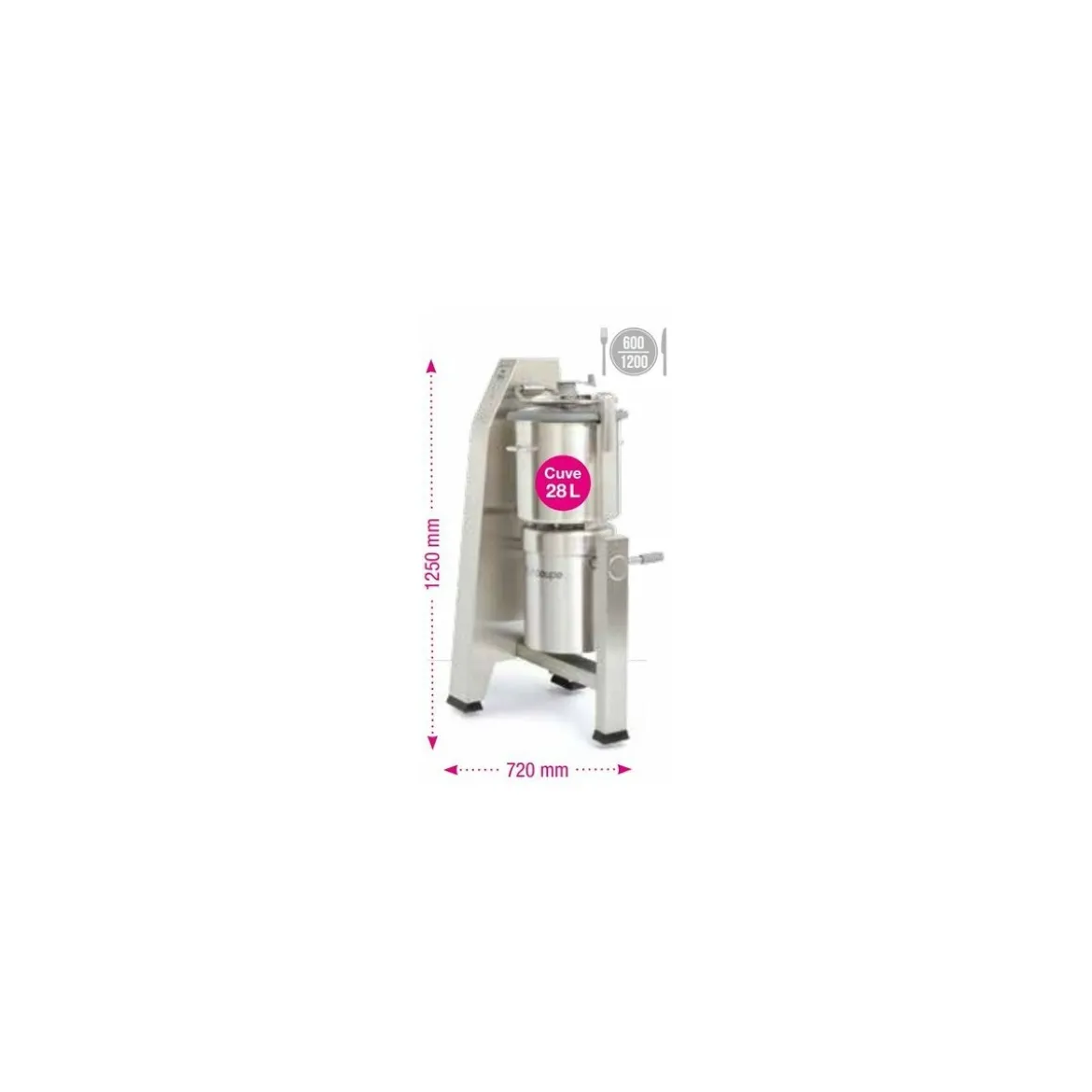 Cutter de sol R30 400V triphasé