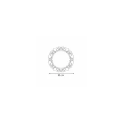 Dentelle blanche Ø 30 cm - par 250