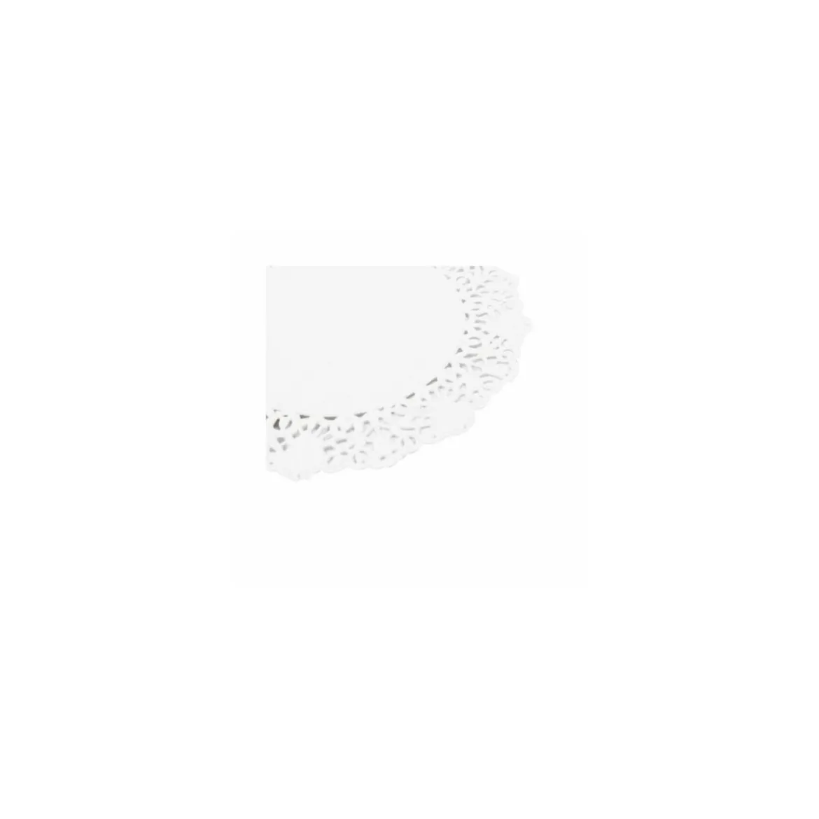 Dentelle blanche Ø 30 cm - par 250