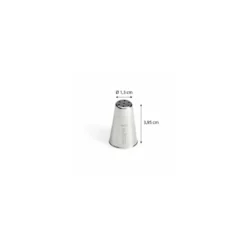 Douille à nid 7 trous inox ø 1,3 cm