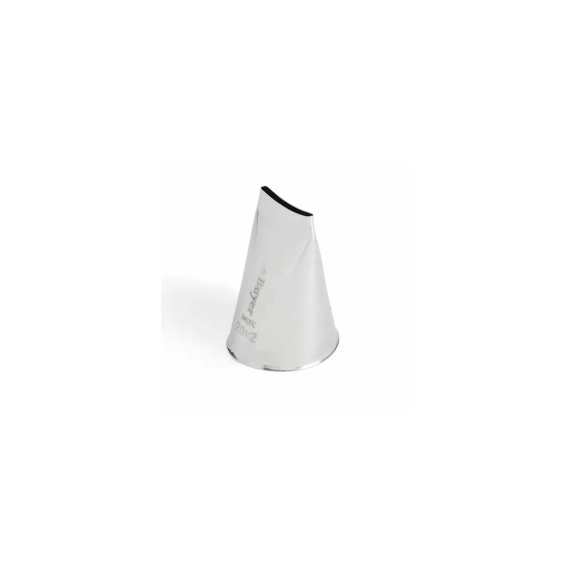 Douille à ruban inox 2 x 0,2 cm