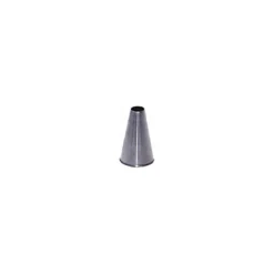Douille unie inox ø 0,8 cm