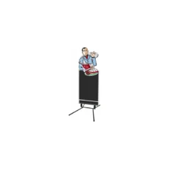 Enseigne de trottoir chef boucher 153 x 60 cm