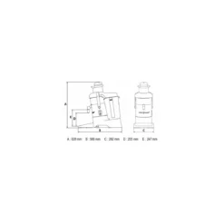 Extracteur de jus J 100 230V monophasé