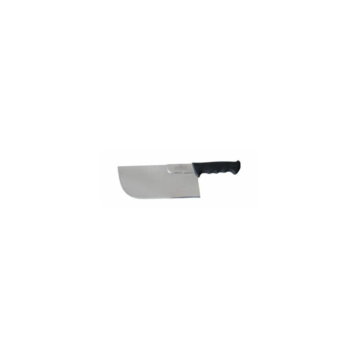 Feuille dos droit manche moulé noir 30 cm