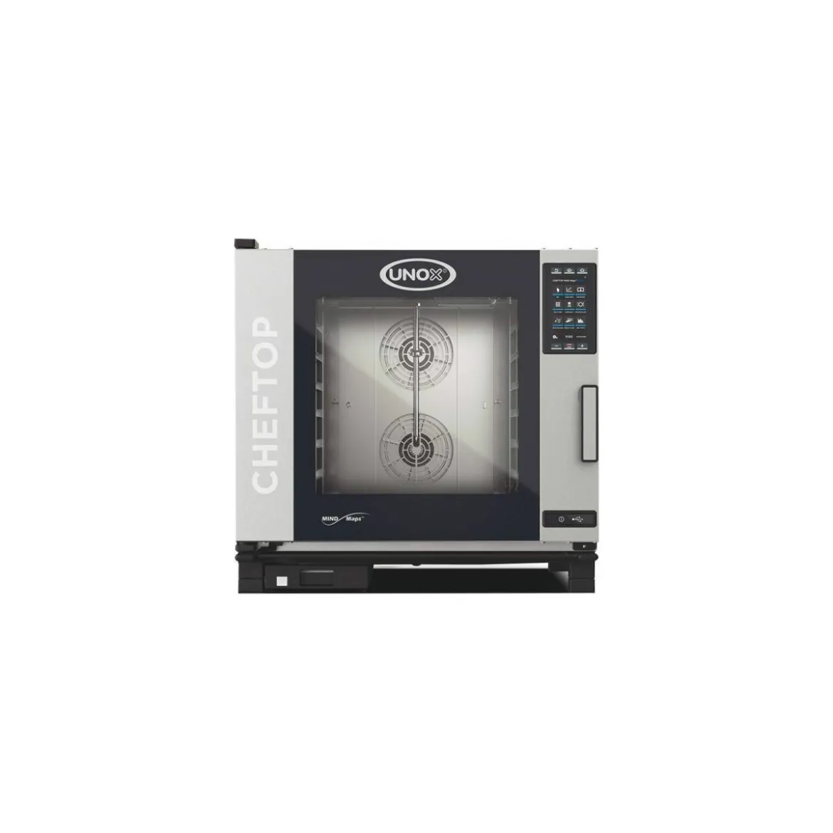 Four mixte pro Cheftop plus 6 niveaux GN 2/1 + Kit