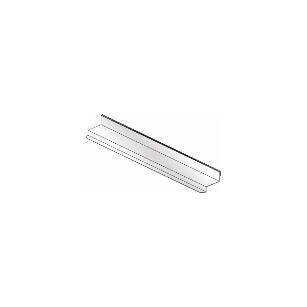Glissière amovible GN1/1 pour chariot étuve 60 x 40 cm - par 2