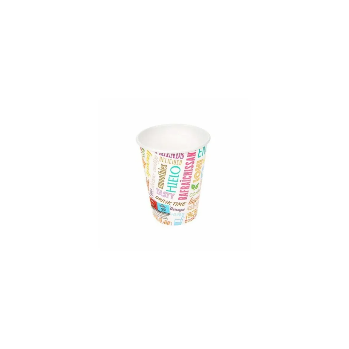 Gobelet boissons froides carton "Parole" 270 ml - par 100