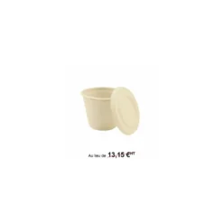 Gobelet écologique 425 ml en bagasse de canne à sucre - par 50