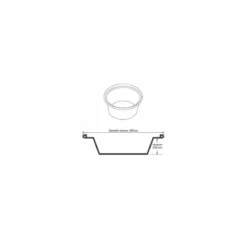 Godet aluminium plissé 106 ml - par 100