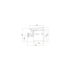 Hachoir DRC 22L monophasé