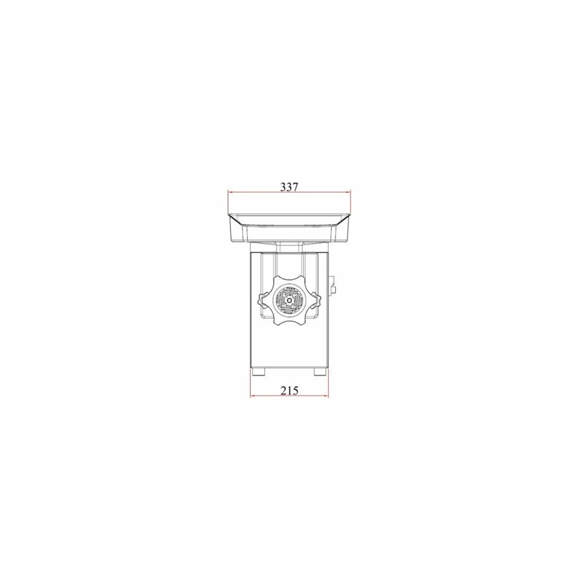 Hachoir DRC 22L monophasé