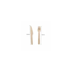 Kit couverts bouleau 3 en 1 - par 250