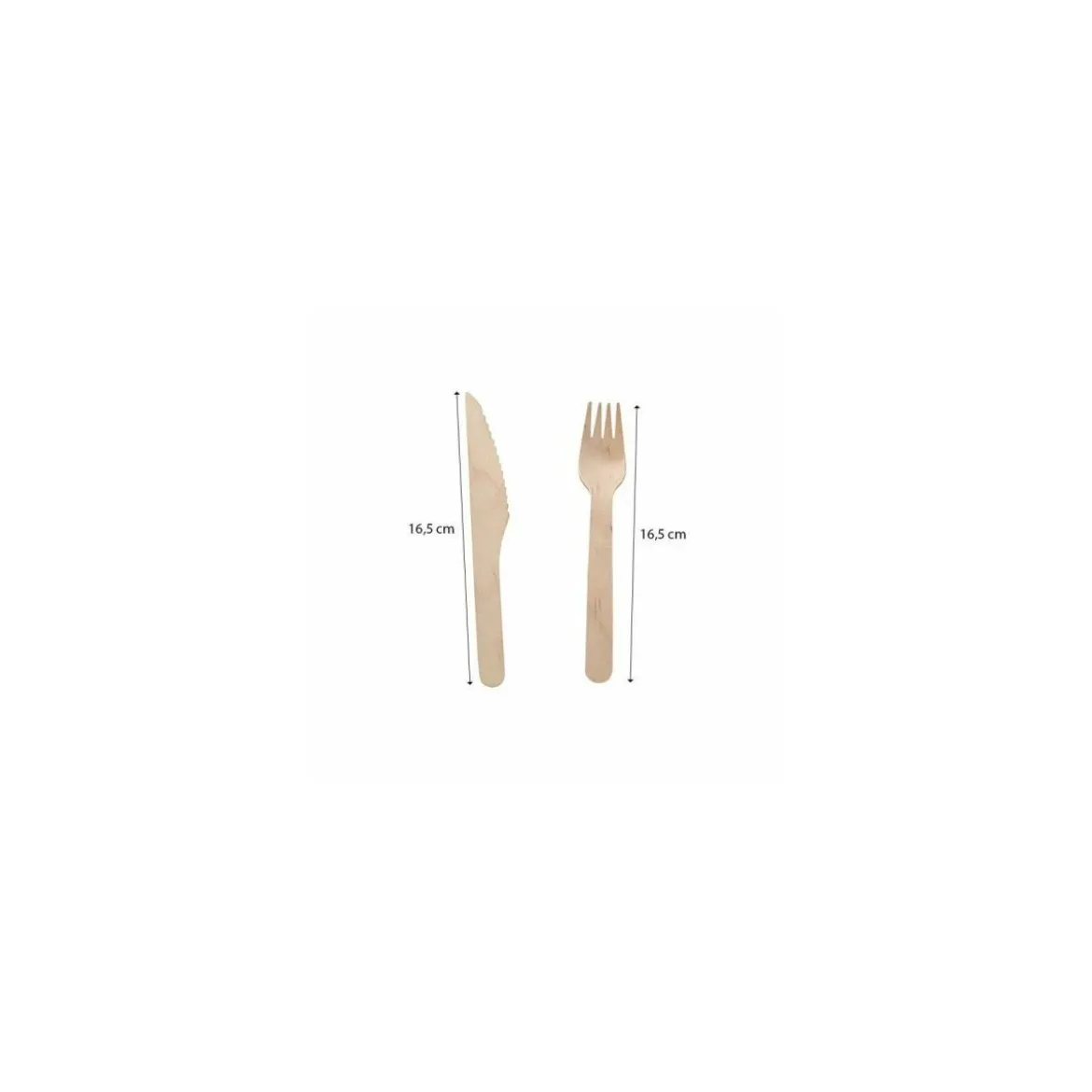 Kit couverts bouleau 3 en 1 - par 250