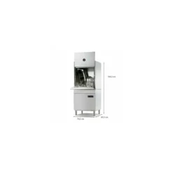 Lave batterie UX-600 avec pompe de vidange
