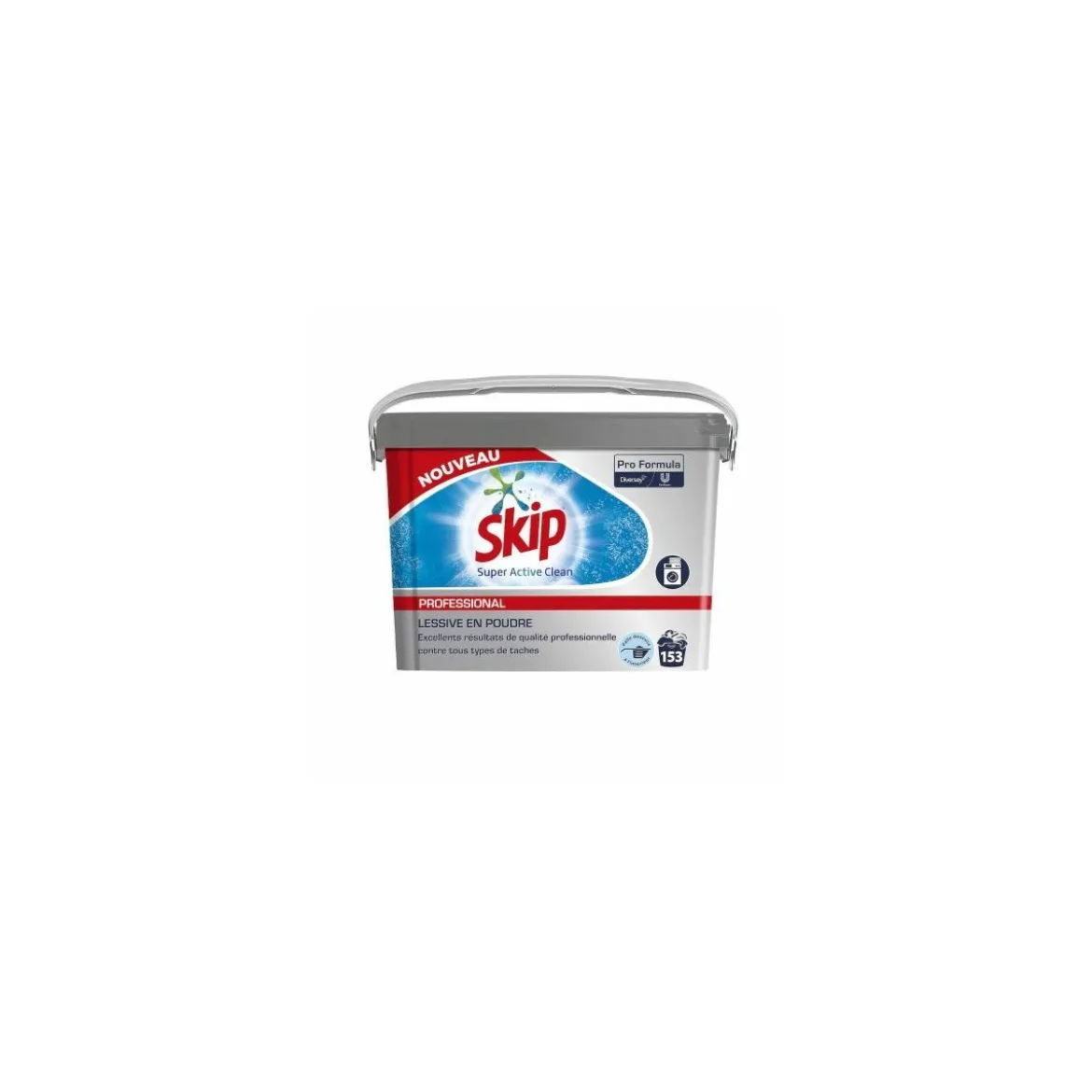 Lessive poudre super active clean Skip pro 153 lavages