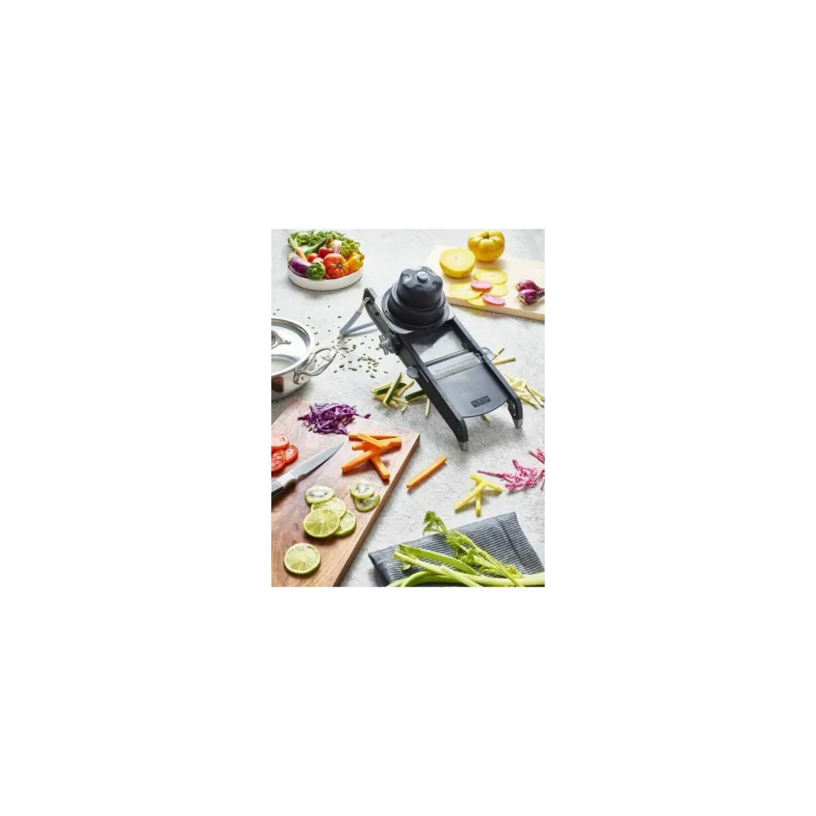 Mandoline swing plus en acier 40 x 20 cm