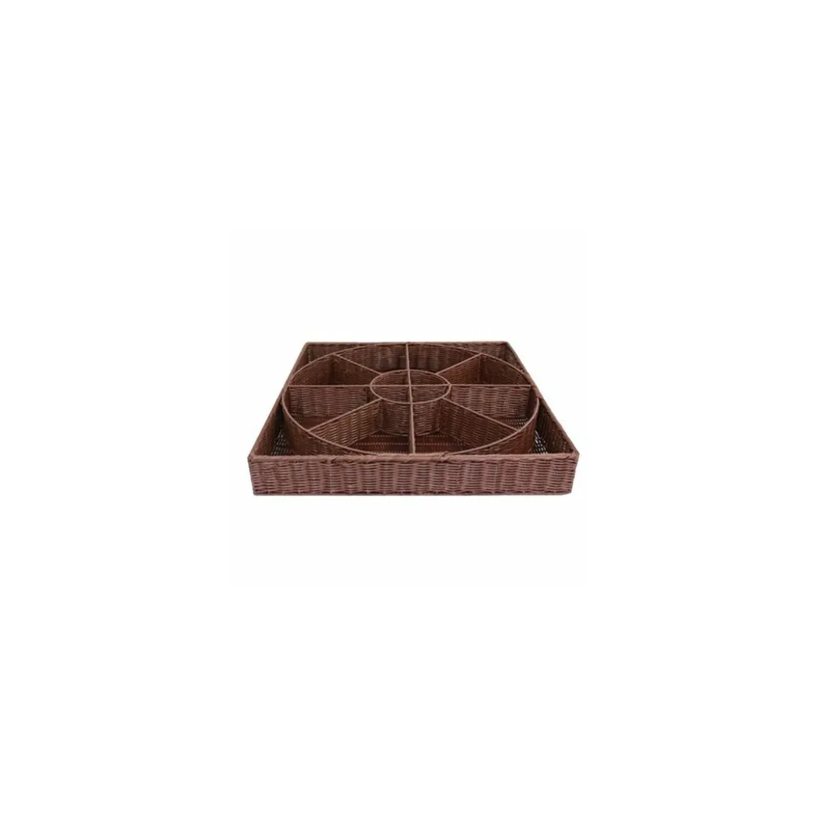 Manne rueda 16 cases chocolat 80 x 80 x 12 cm