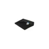 Manne tablette noir 40 x 30 x 3/9 cm