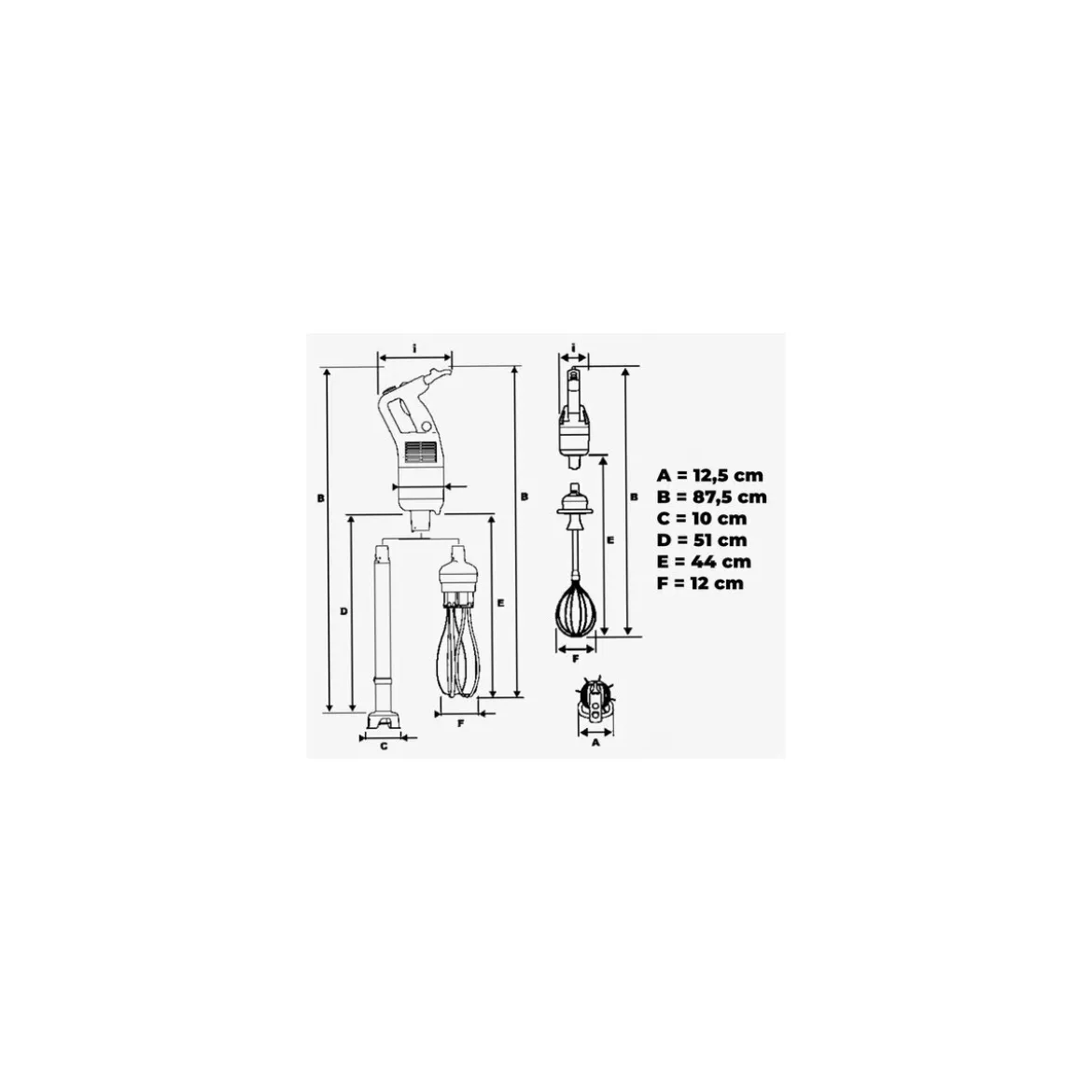 Mixer plongeant MP 450 Combi Ultra 230V monophasé