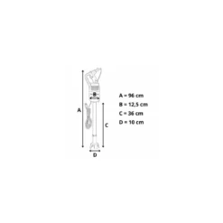 Mixer plongeant MP 550 Ultra 230V monophasé