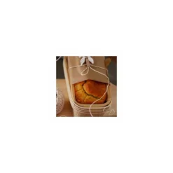 Moule de cuisson rectangulaire papier 19,9 x 7,3 x 6,5 cm - par 25