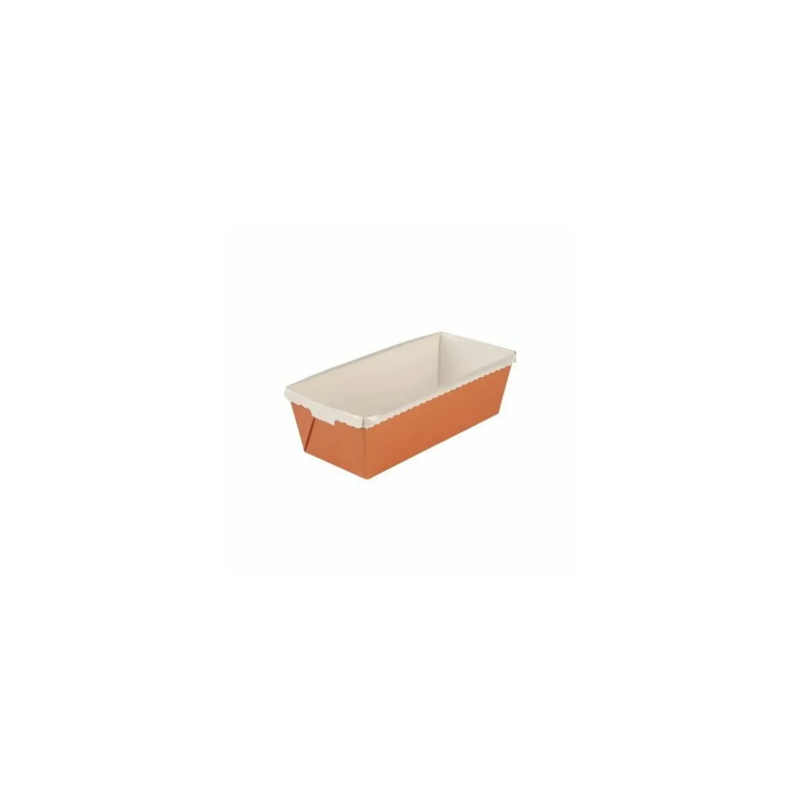 Moule de cuisson rectangulaire bord renforcés 20 x 8,2 x 7 cm - par 40