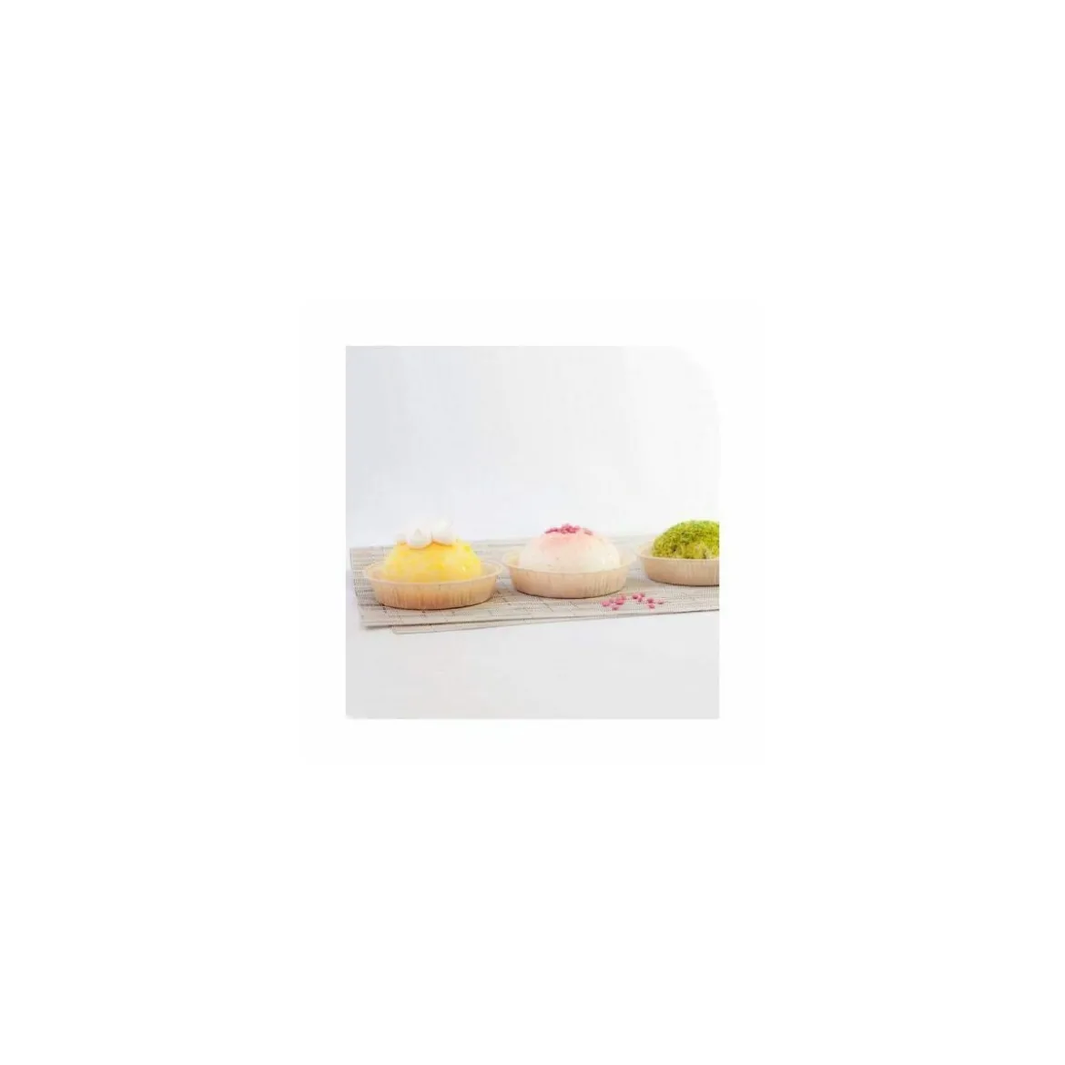 Moule de cuisson rond papier 10,9 x 2,1 cm - par 50