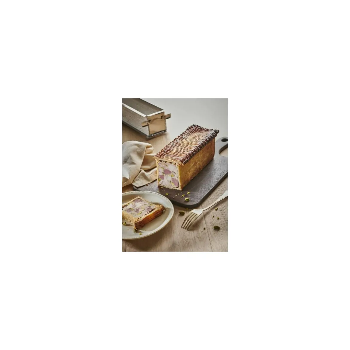 Moule perforé pliant Geoforme inox 24 x 5 x 6 cm
